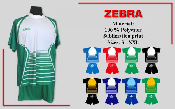 Футболен екип ZEBRA