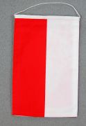 Флагче Полша - размер A4, меко